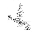 GE GSC900X05BA motor-pump mechanism diagram