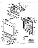 Escutcheon & door assembly