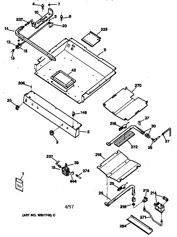 Gas burner parts
