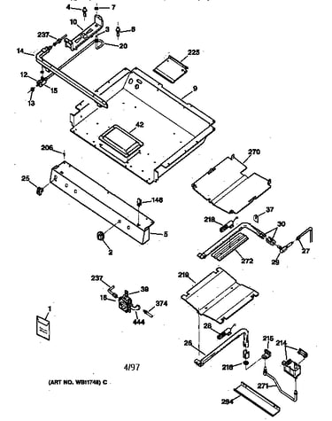 Gas burner parts