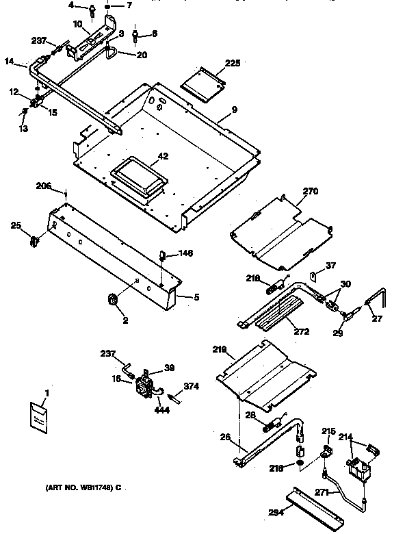 Gas burner parts