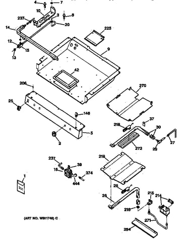 Gas burner parts