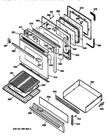 Door & drawer parts