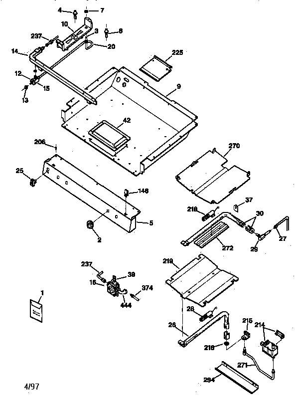 Gas burner parts