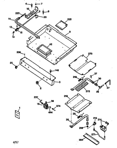 Gas burner parts