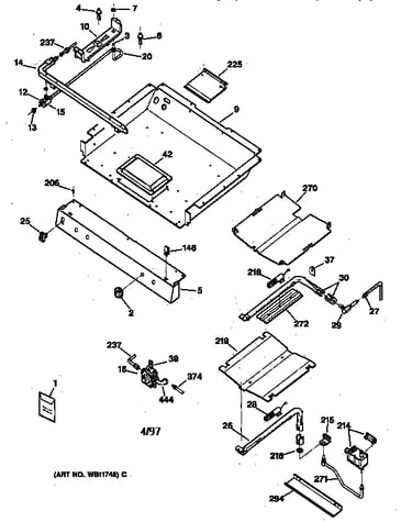 Gas burner parts
