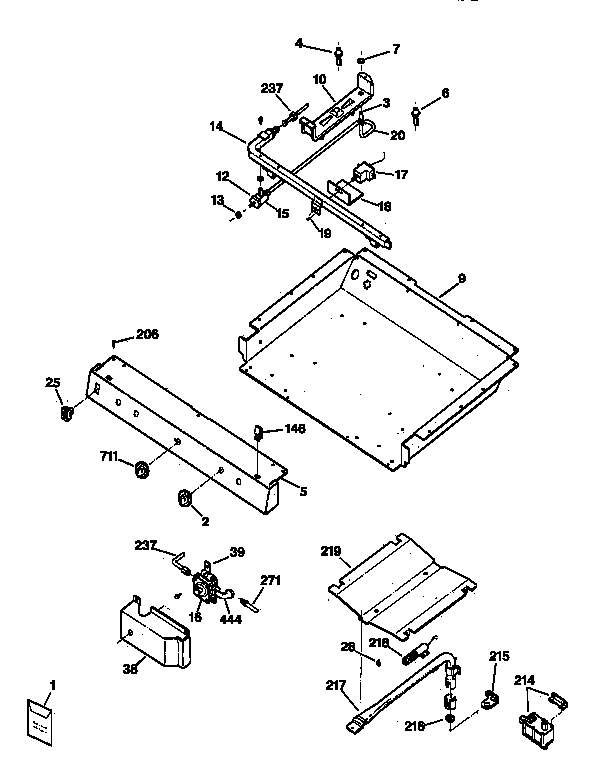 Gas & burner parts