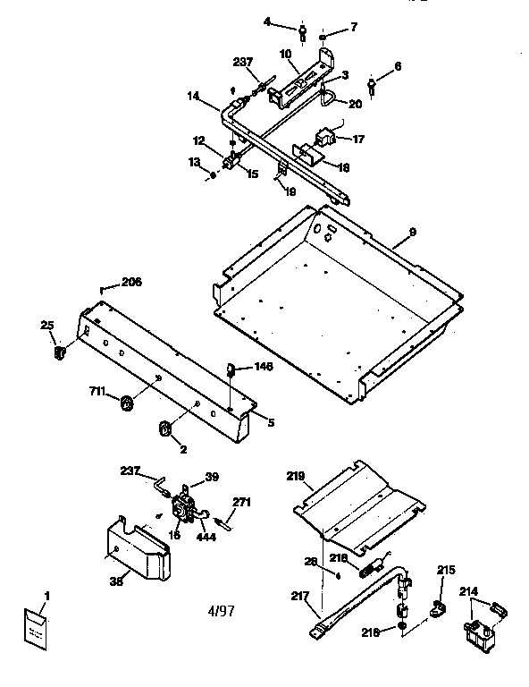 Gas & burner parts