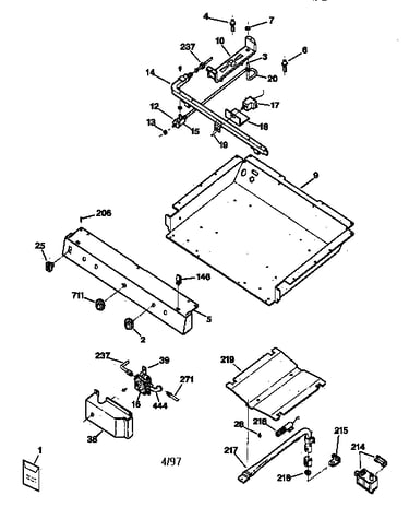 Gas & burner parts