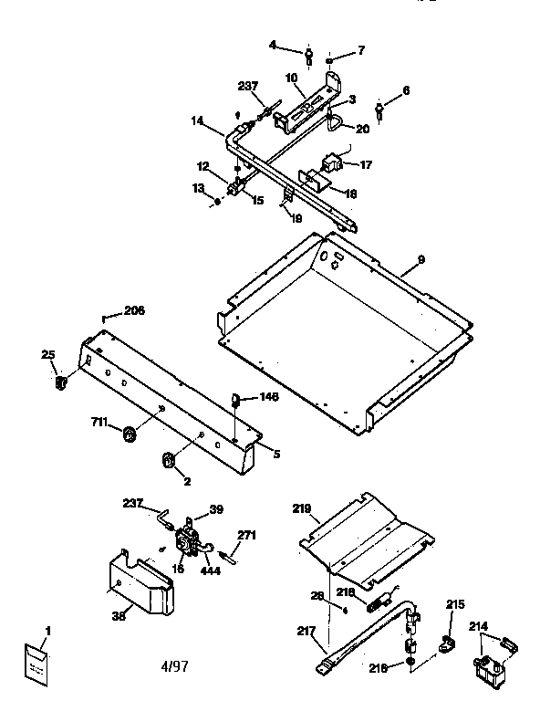 Gas & burner parts