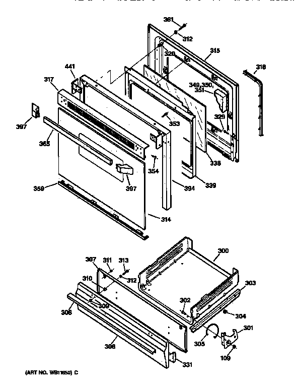 Door & drawer parts