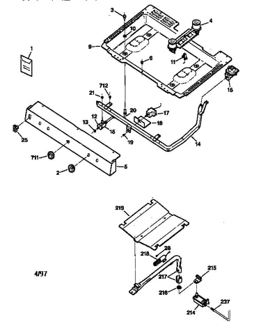 Gas & burner parts
