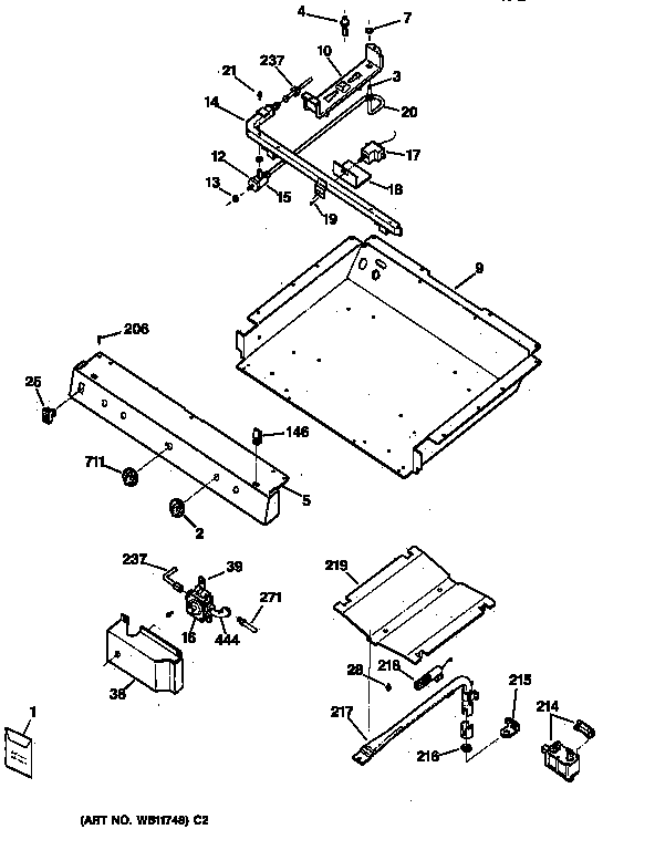 Gas & burner parts
