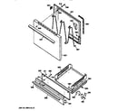 GE JGBS21PEW1AD door & drawer parts diagram