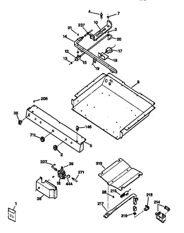 Gas & burner parts