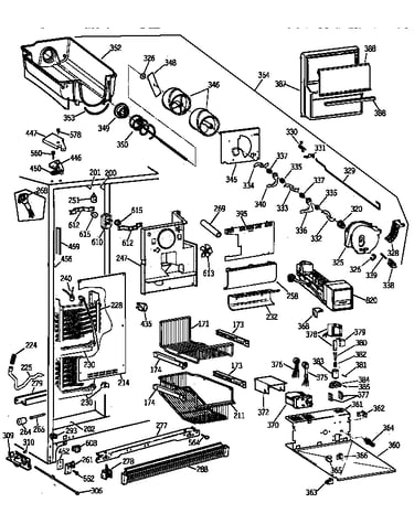 Freezer section