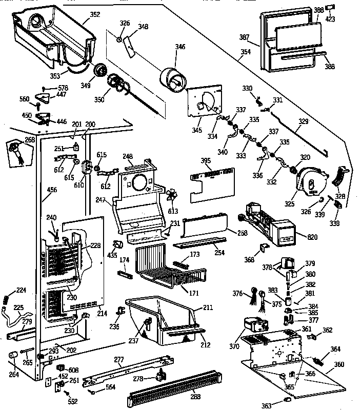 Freezer section