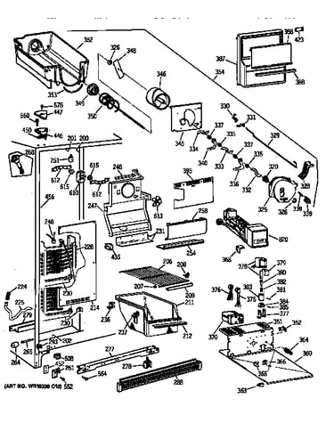 Freezer section