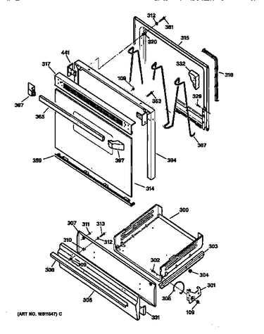 Door & drawer parts