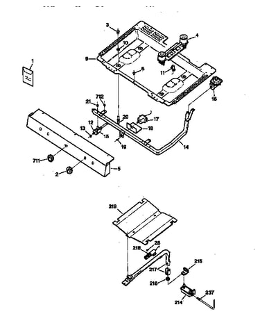 Gas & burner parts