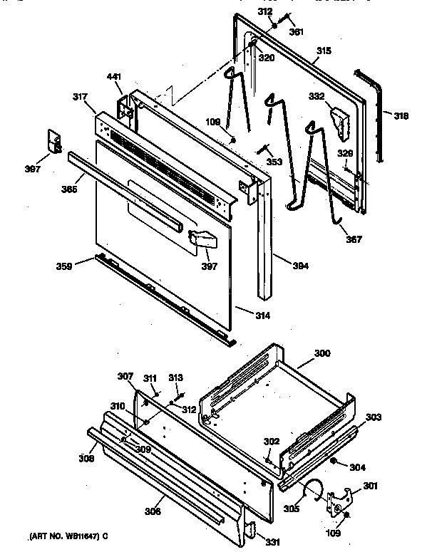 Door & drawer parts