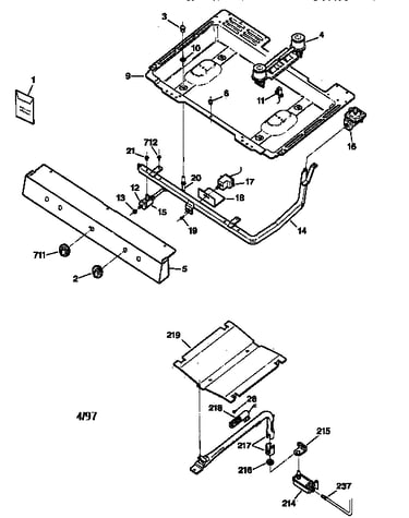 Gas & burner parts