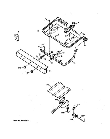 Gas & burner parts