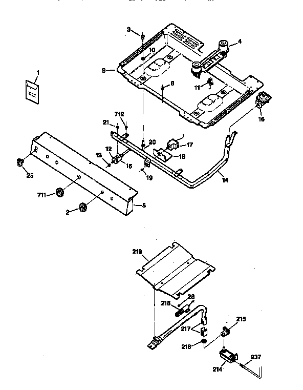 Gas & burner parts