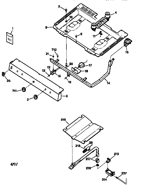 Gas & burner parts