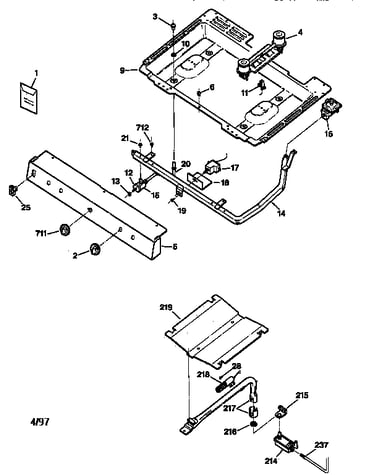 Gas & burner parts