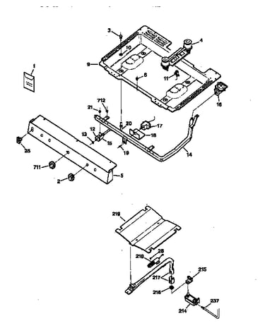 Gas & burner parts
