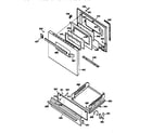 GE JGBS17PEW1WH door & drawer parts diagram
