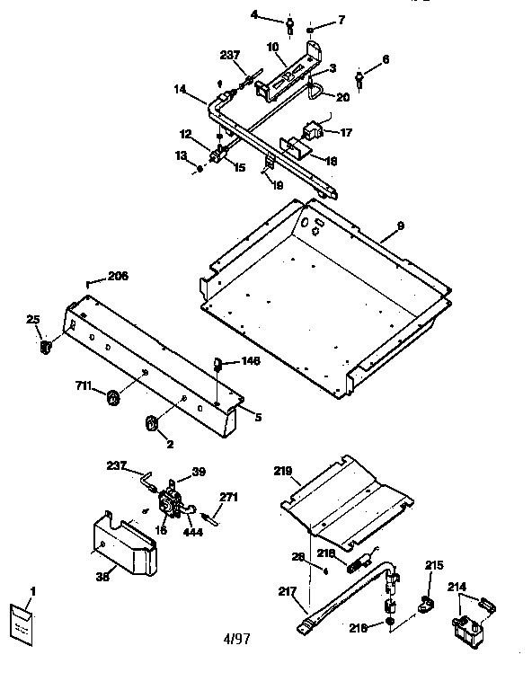 Gas & burner parts