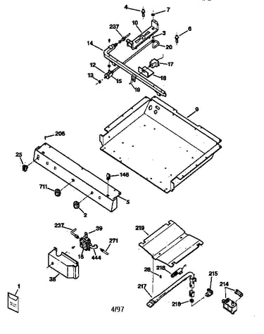 Gas & burner parts