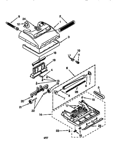 Nozzle and motor