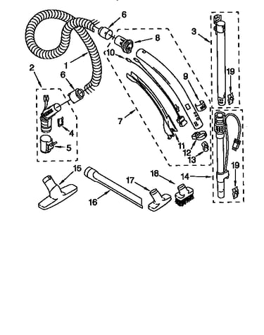 Hose and attachment