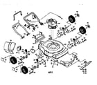 Craftsman 917386071 rotary mower 917.386071 diagram