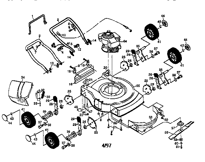 Rotary mower 917.386071