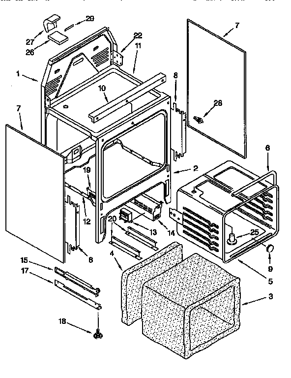 OVEN CHASSIS