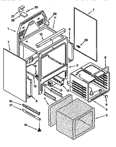 Oven chassis