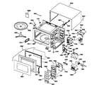 GE JES733WV02 microwave parts diagram