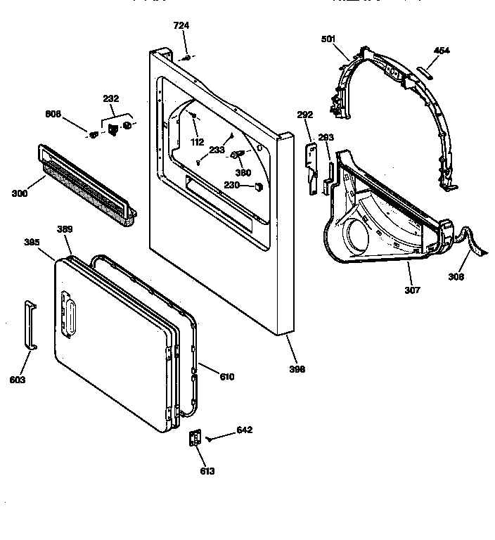 Cabinet front