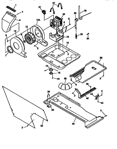 Motor/blower/thermostats
