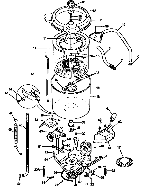 Washer assembly