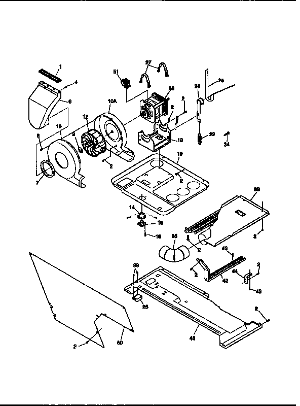 Motor/burner/thermostats