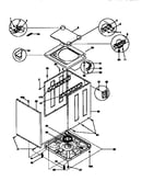 Washer cabinet