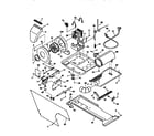 Kenmore 41797862790 motor and blower assy diagram