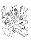 Motor and blower assy