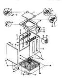 Top and cabinet