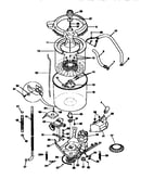 Tub, basket, and agitator